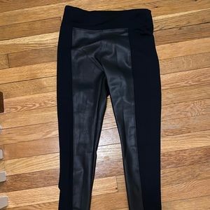 Express leather leggings